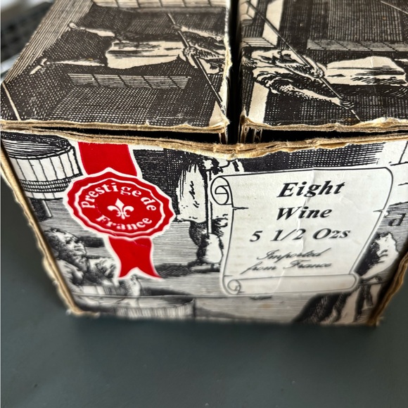 JG DURAND Prestige De France Stemmed Wine Glasses Set of 8 - Picture 3 of 8